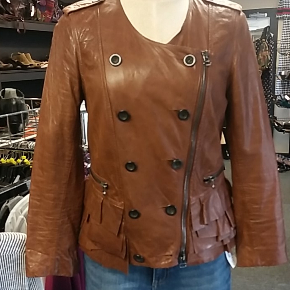 3.1 Phillip Lim leather jacket sz 8